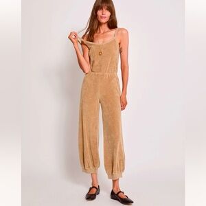Suzi Kondi Tan Jumpsuit